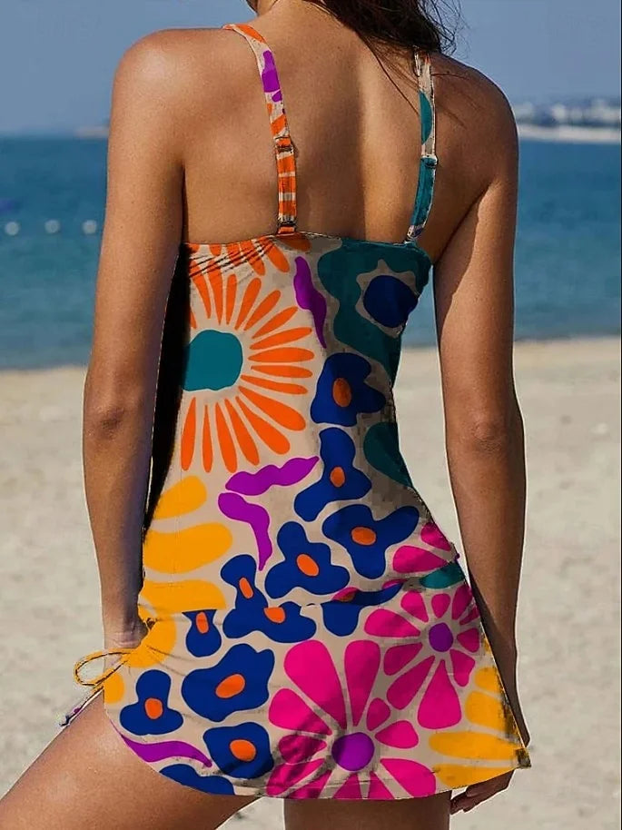Fiesta | Tummy Control Floral Tankini