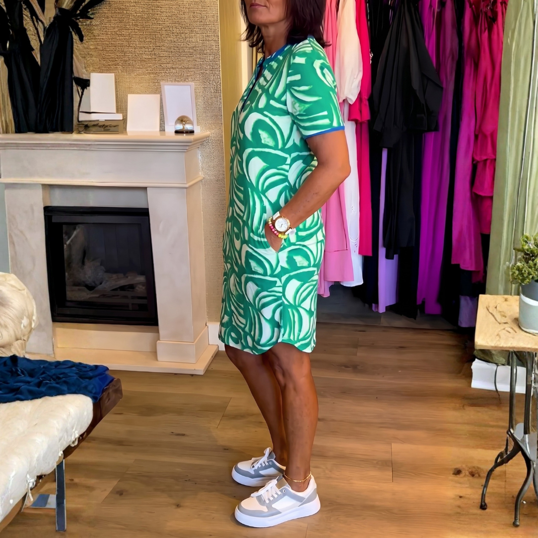 Marije – Dress with Short Sleeves