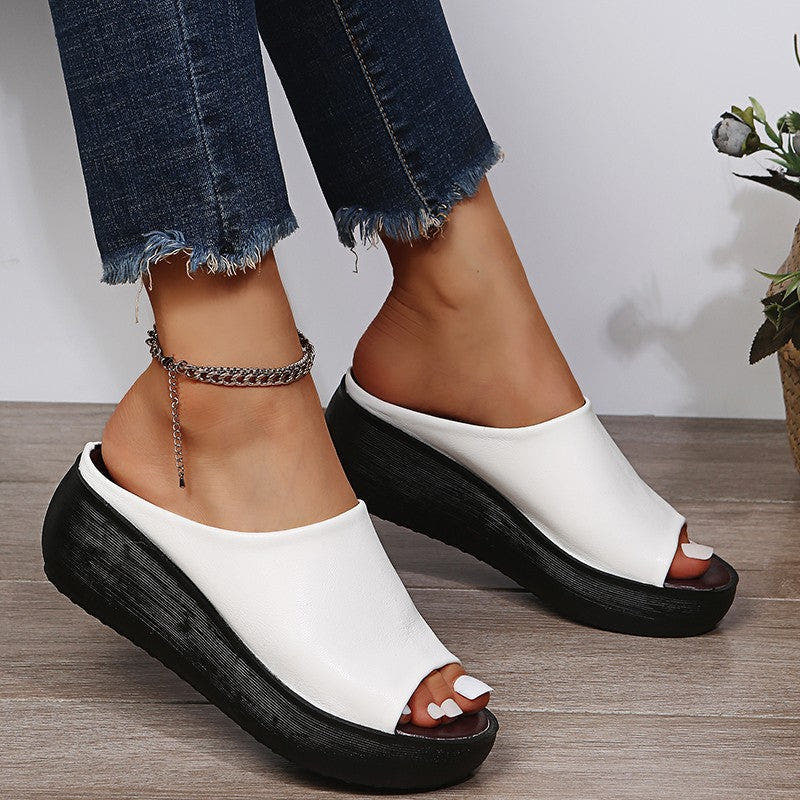 Daria | Slip-On Platform Sandals