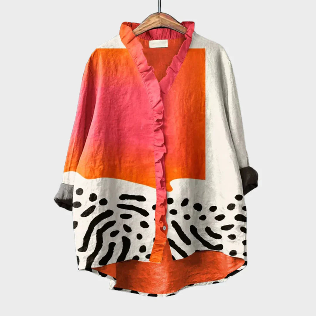 Melinda | Elegant Summer Blouse