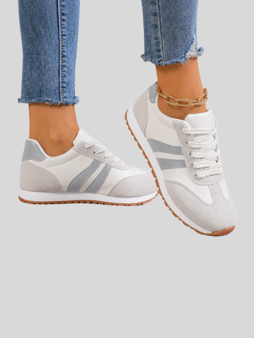 Susanna | Cushioned Lace-Up Trainers