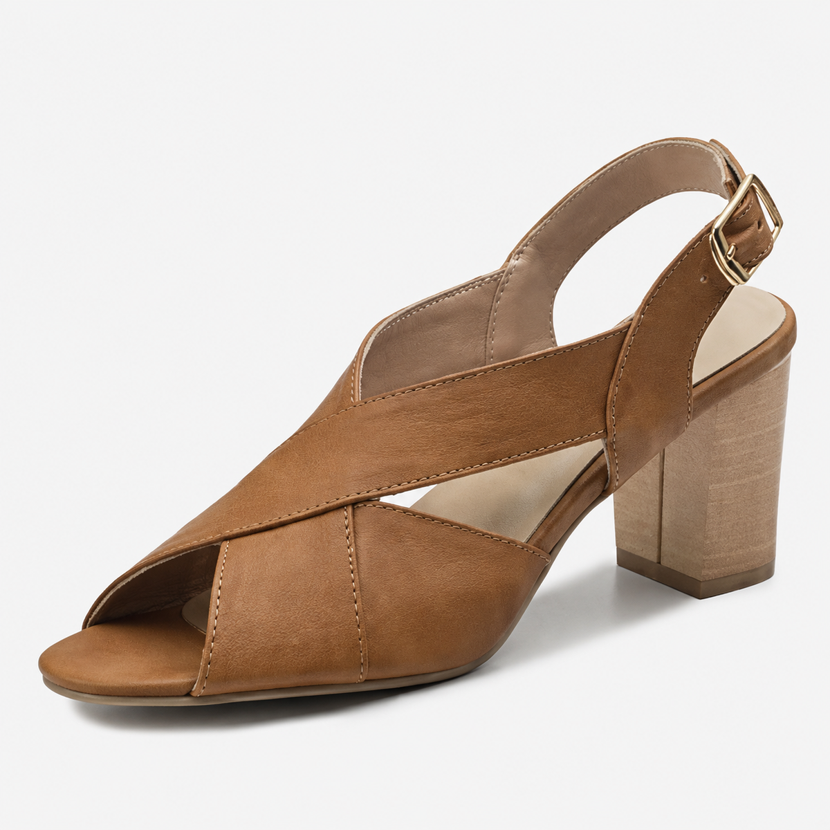 Desdemona | Elegant Block-Heel Sandals