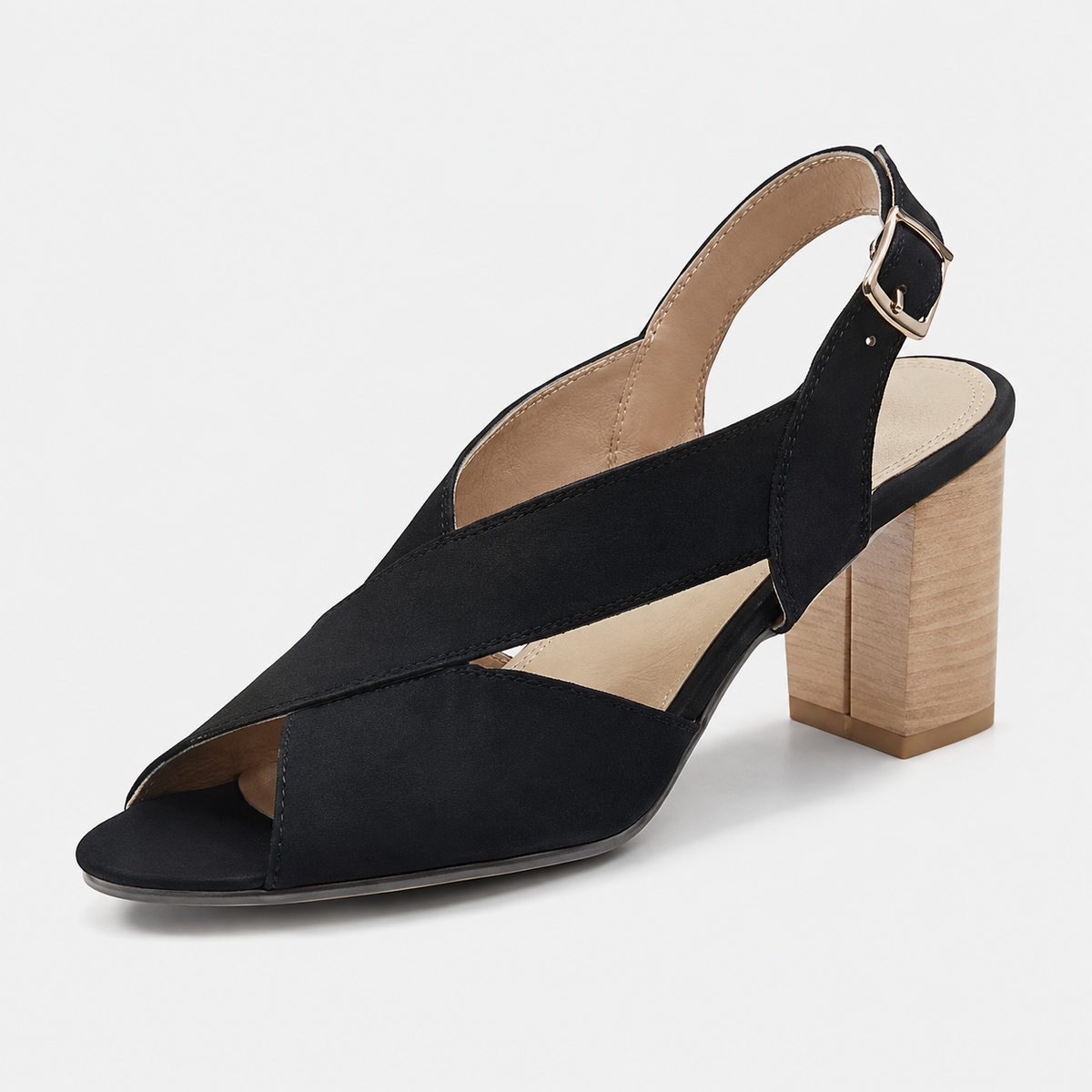 Desdemona | Elegant Block-Heel Sandals