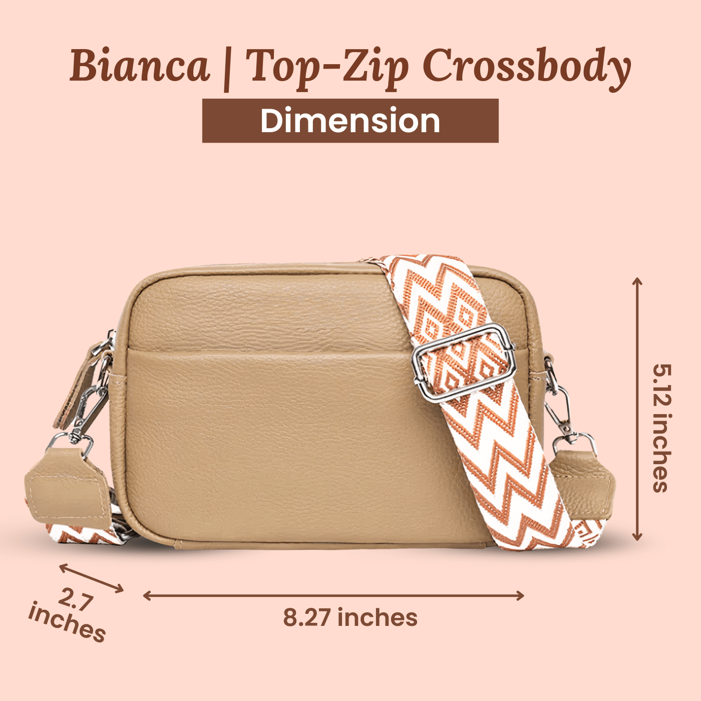 Lucia's Strap Essential | Crossbody Bag