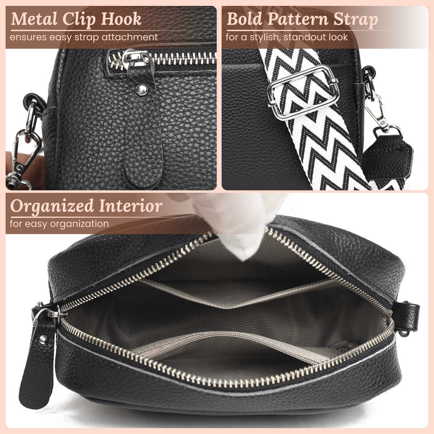 Lucia's Strap Essential | Crossbody Bag
