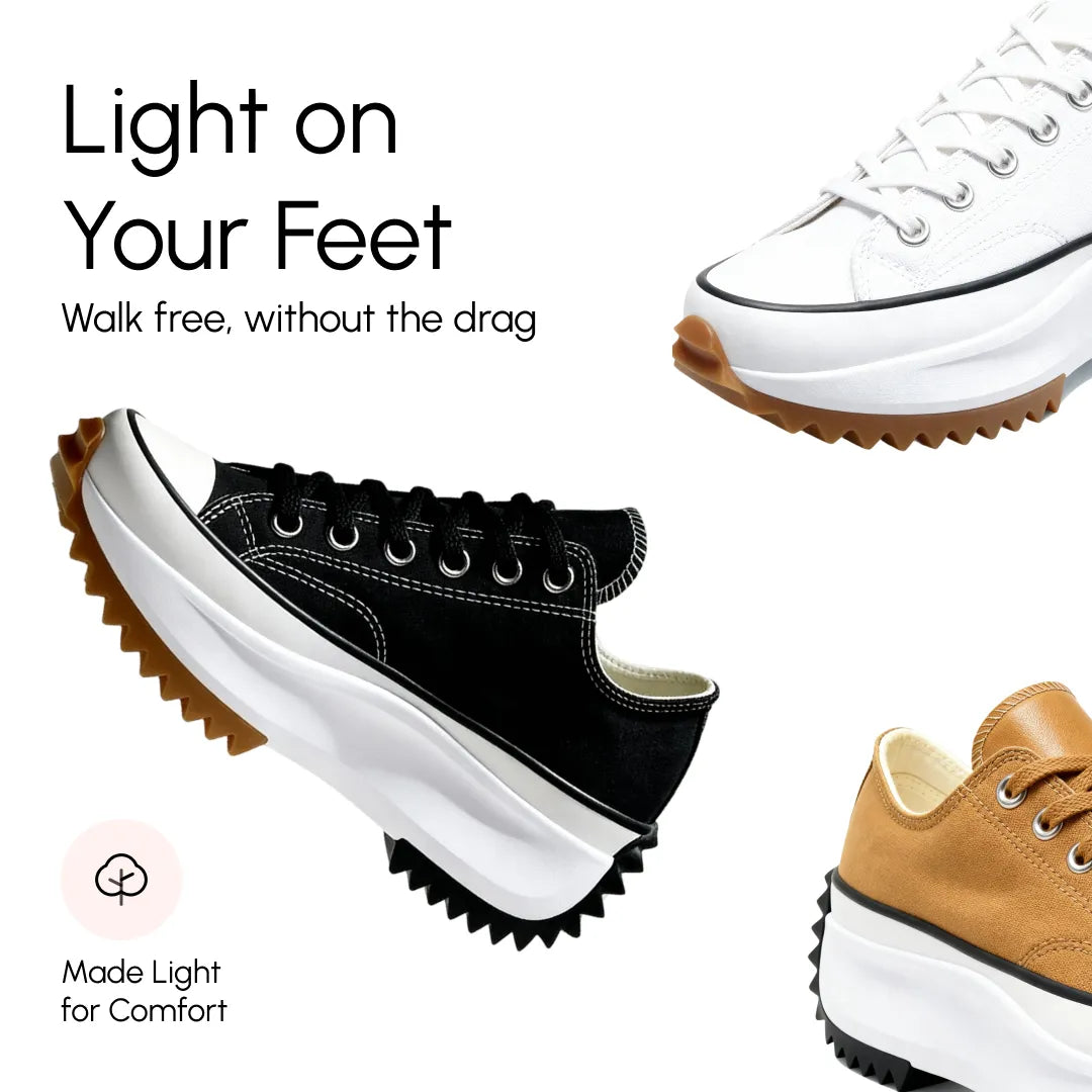 Stephanie | Platform Lace-Up Sneakers