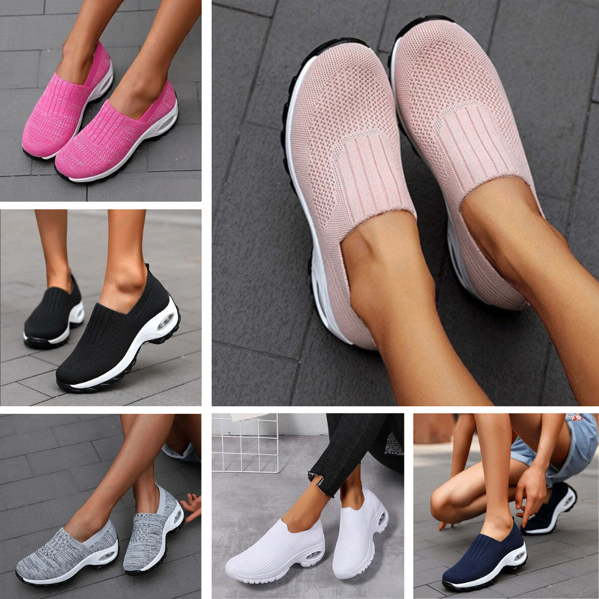 Macy | Comfy Slip-On Sneakers