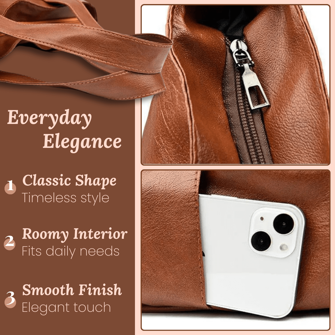 Livia's Minimal Carry | Tote Bag