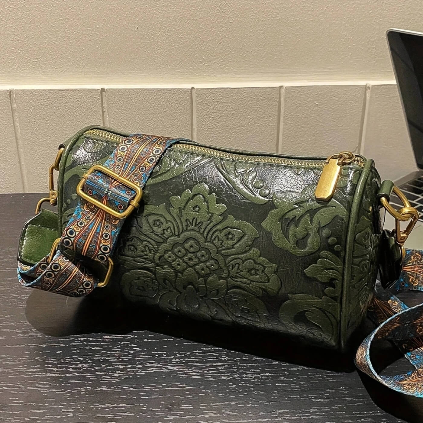 Jessica's Floral Elegance | Shoulder Bag