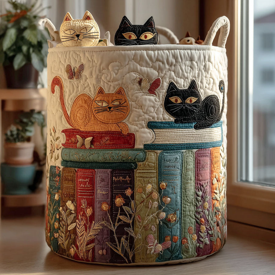 Paola | Hand-Quilted Laundry Basket