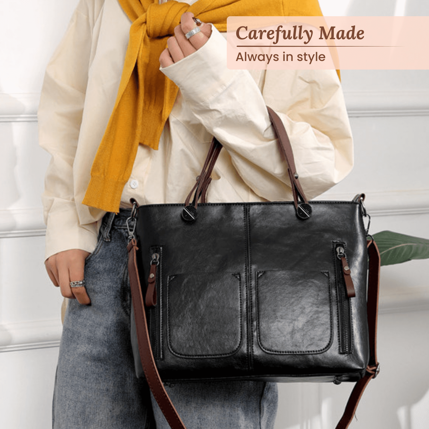 Caterina's Multi-Pocket | Crossbody Bag