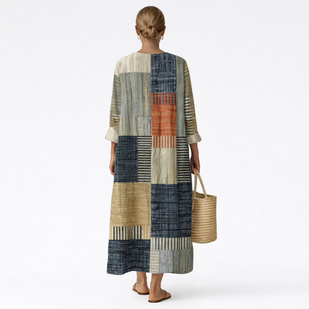 Ana | Printed Abstract Dress