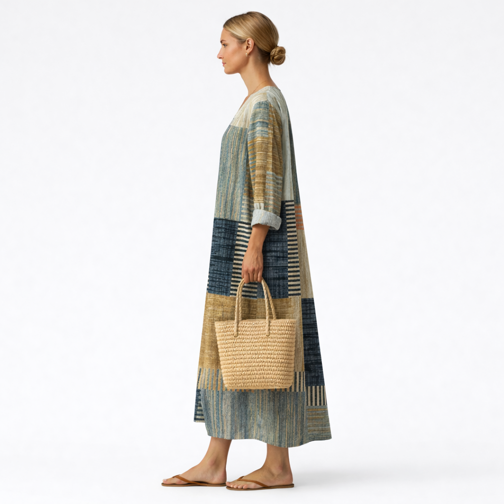 Ana | Printed Abstract Dress