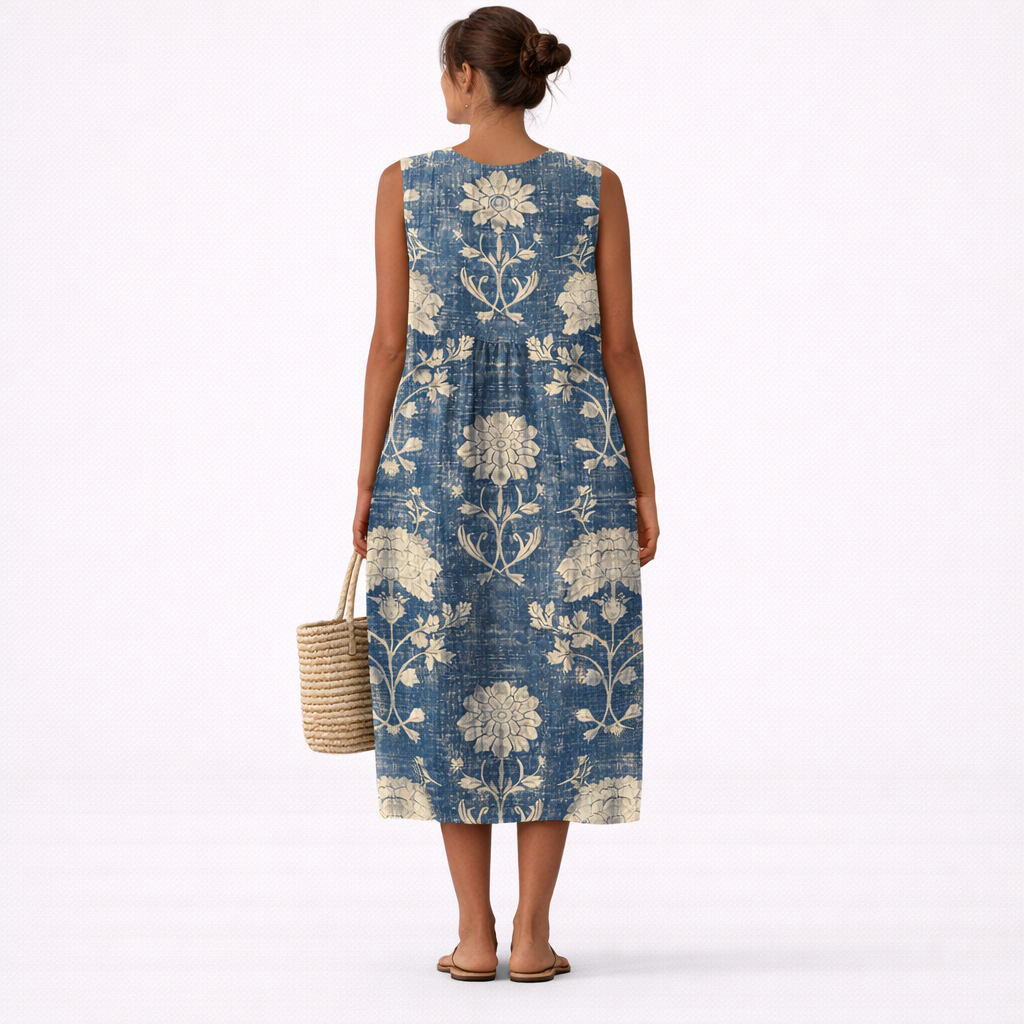 Aurora | Floral Midi Dress