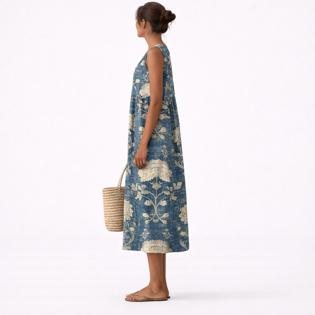 Aurora | Floral Midi Dress