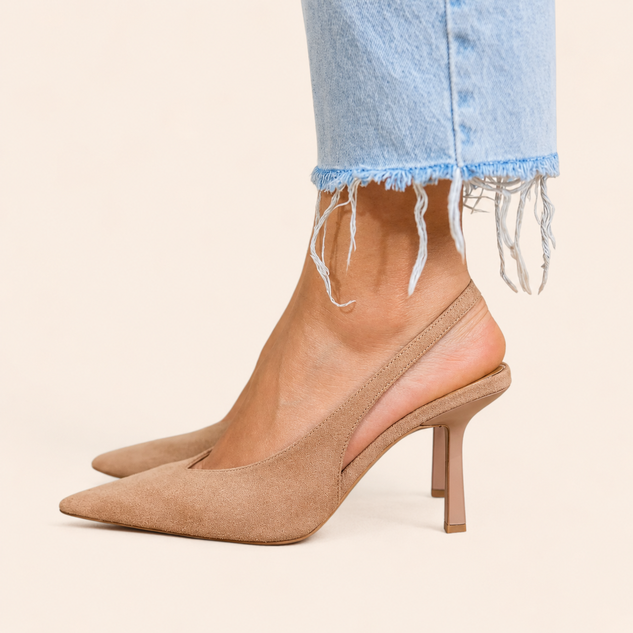 Bella - Orthopedic Slingback Heels