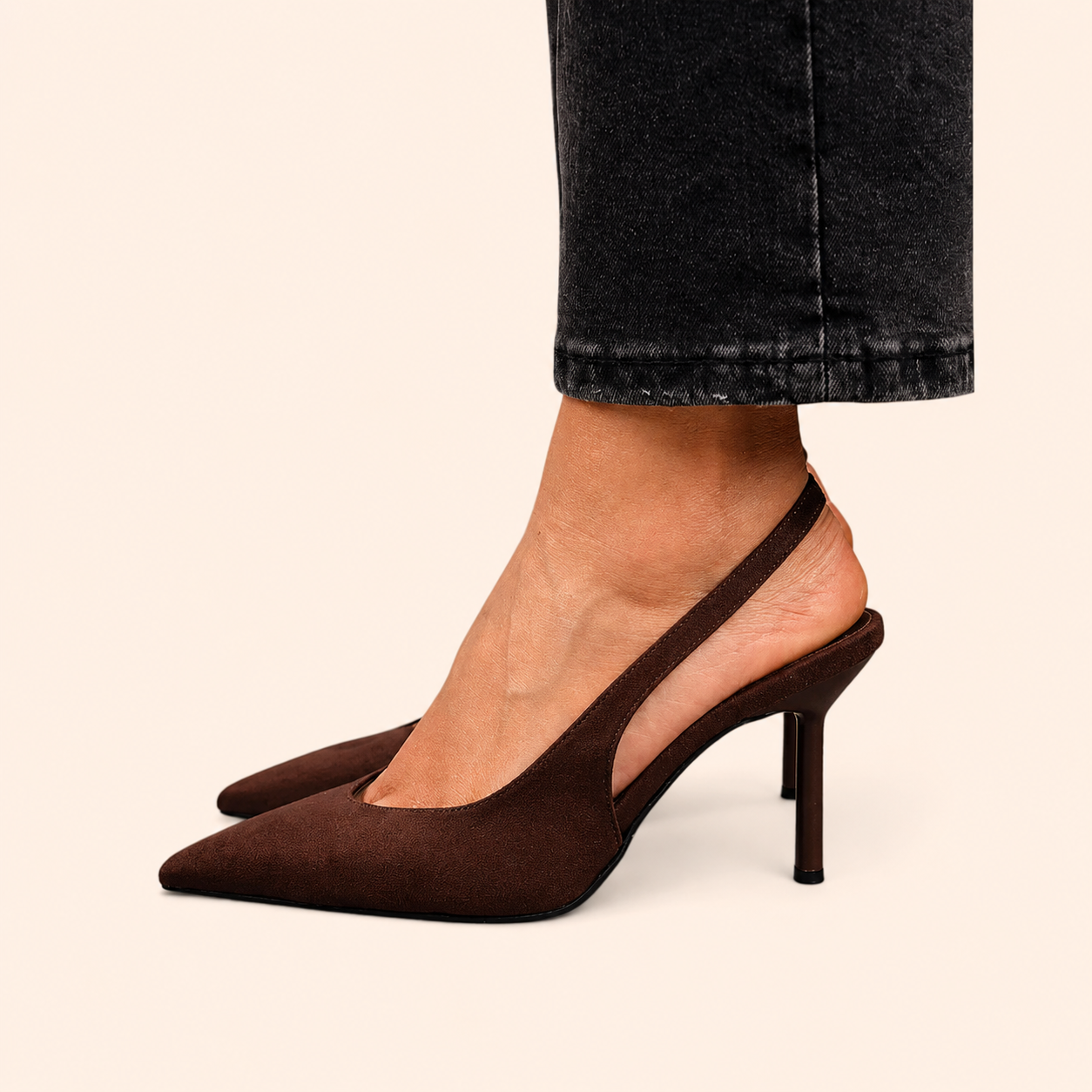 Bella - Orthopedic Slingback Heels