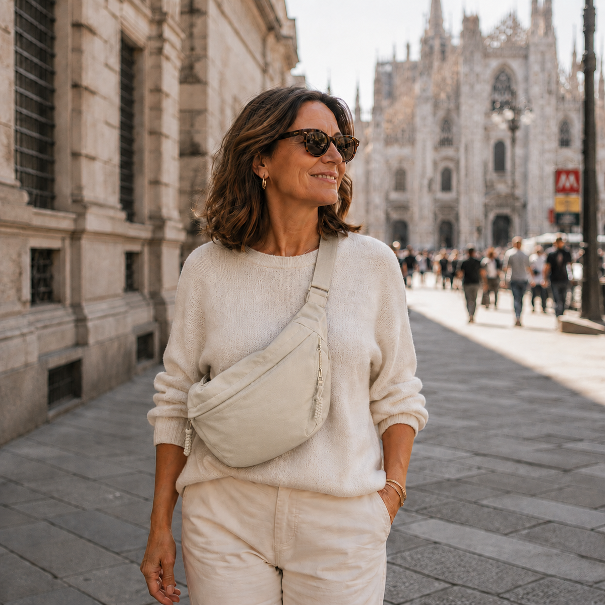 Elena | Shoulder Bag Beige