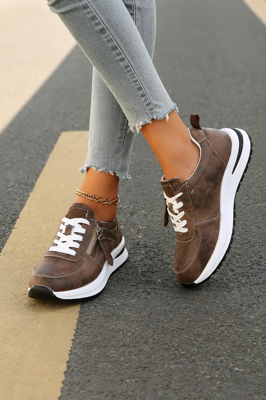Shirley | Cushioned Comfort Sneakers