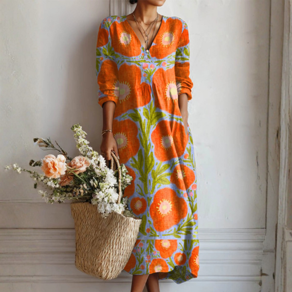 Alba | Floral Charming Dress