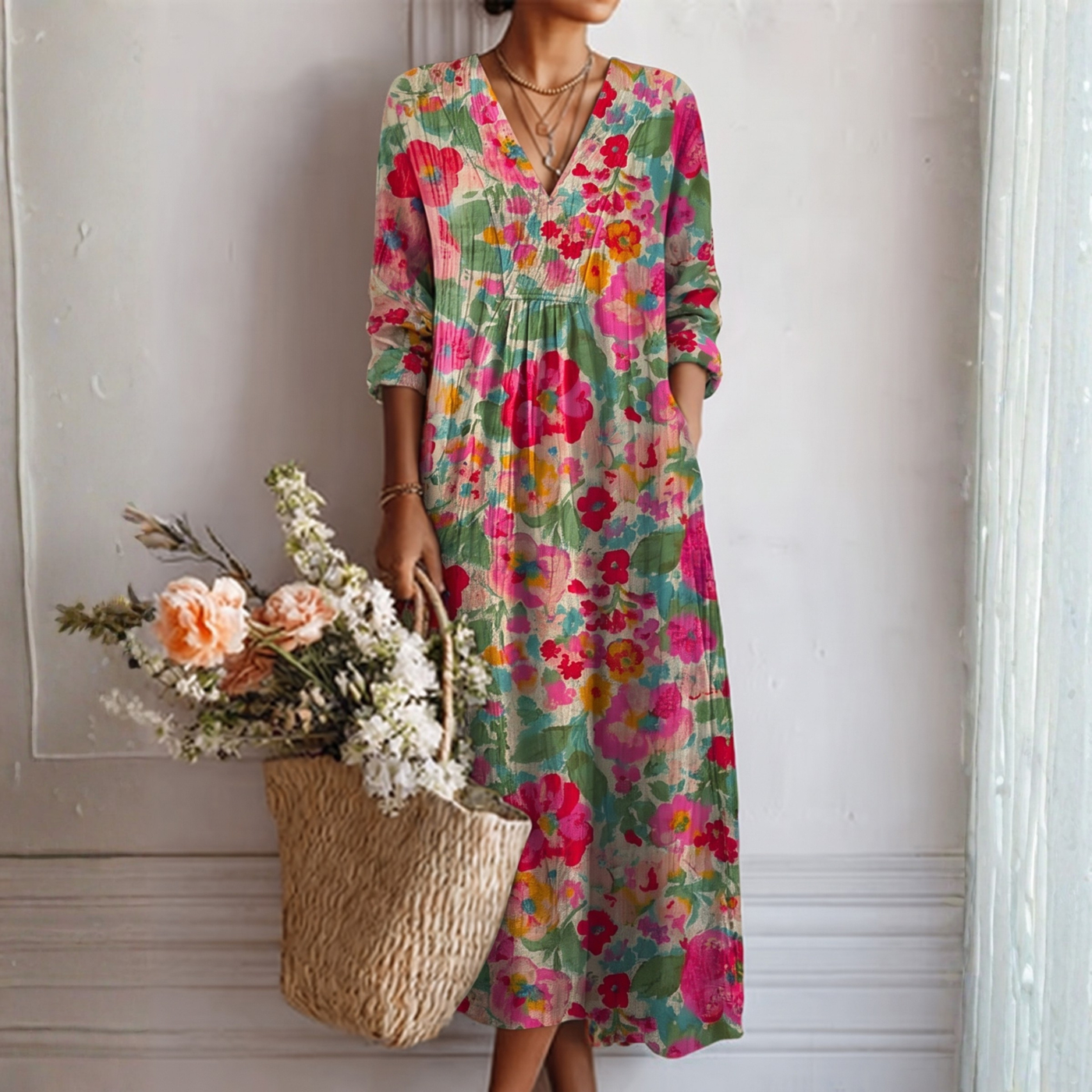 Rosa | Floral Elegant Dress