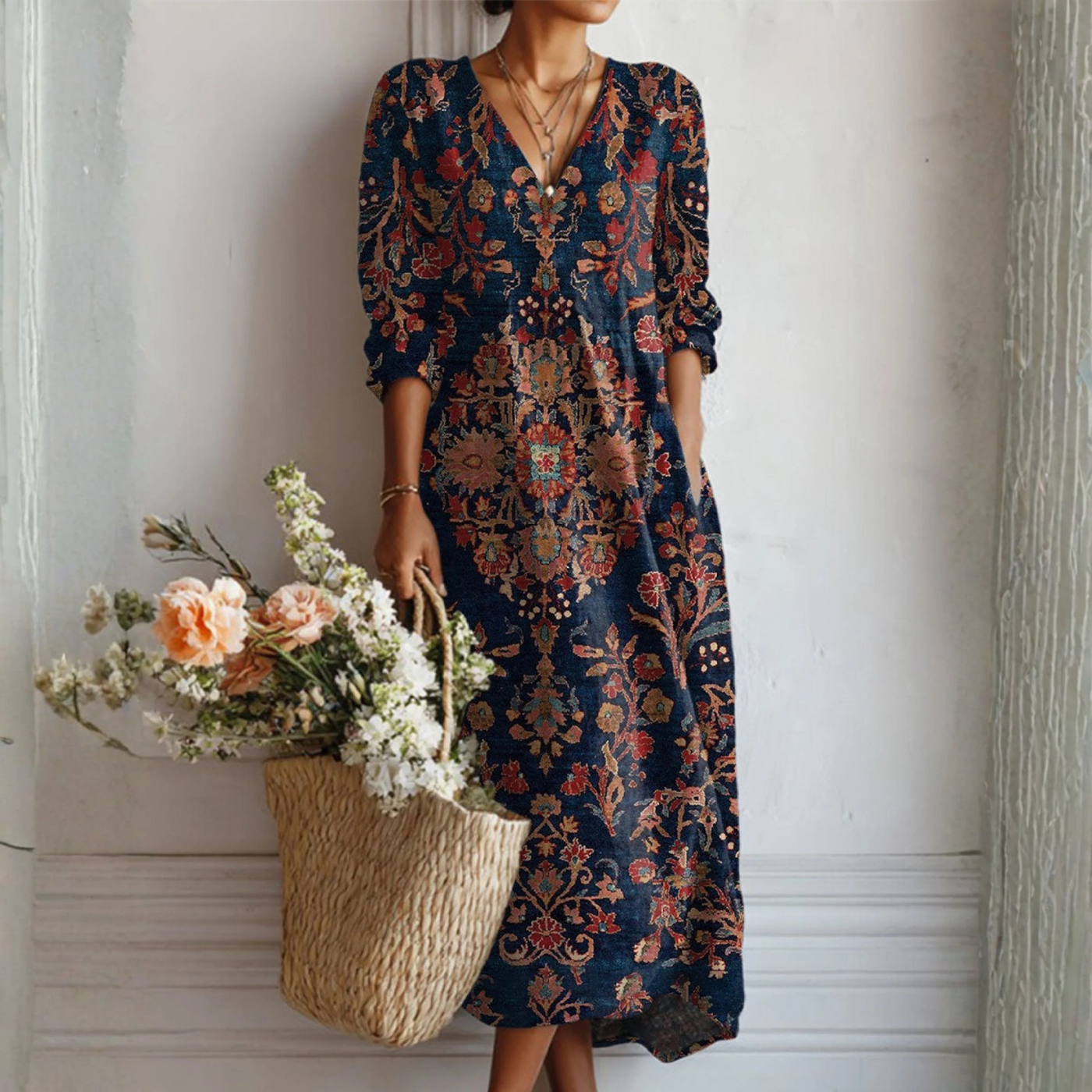 Adela | Floral Charming Dress