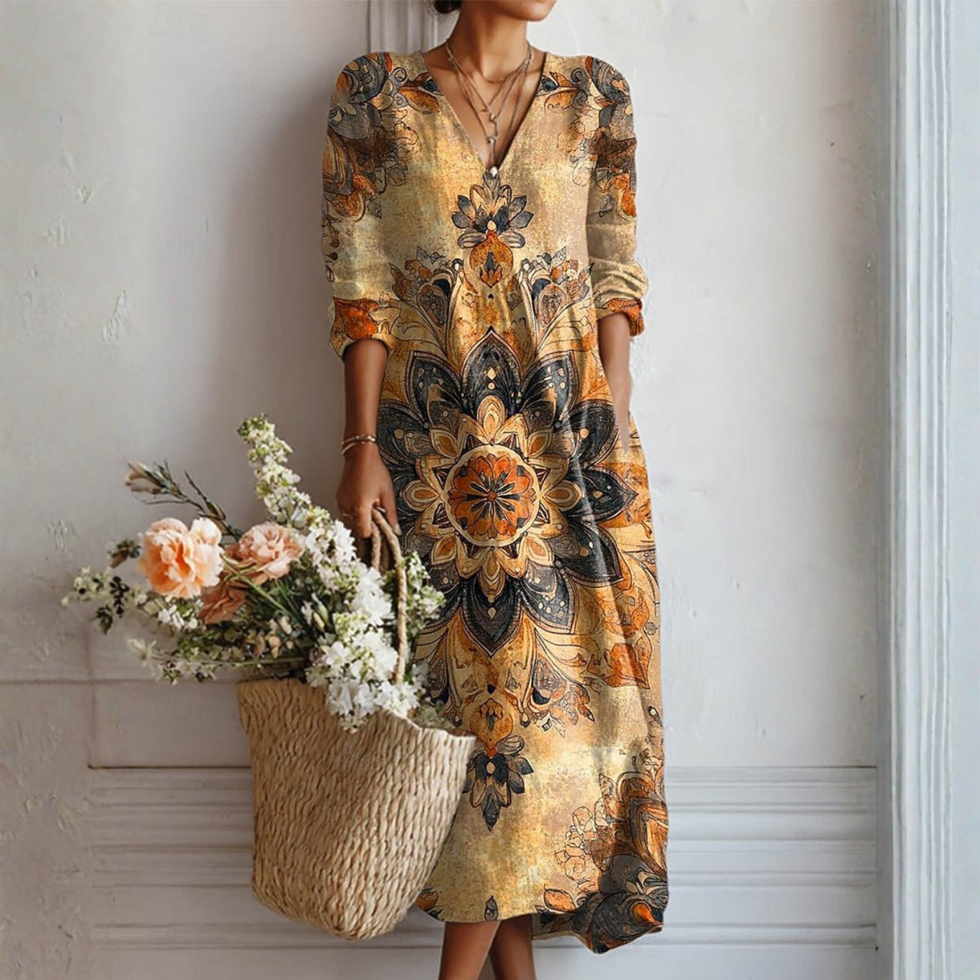 Dora | Floral Elegant Dress