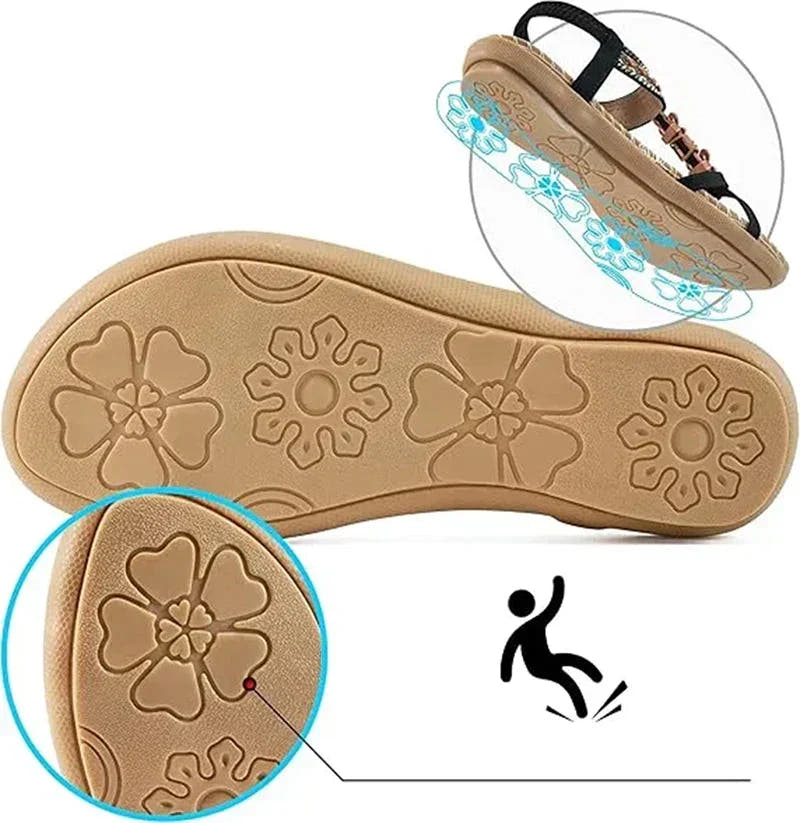 Azura | Beaded Boho Sandals
