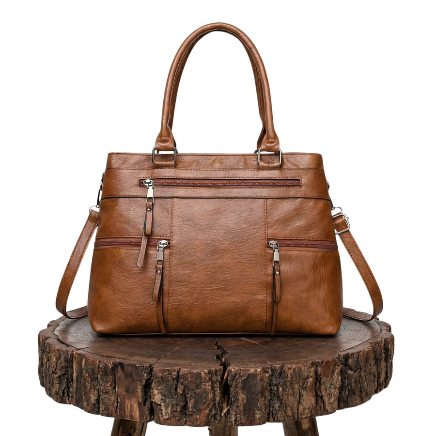 Rachele's Multi-Zip | Shoulder Bag
