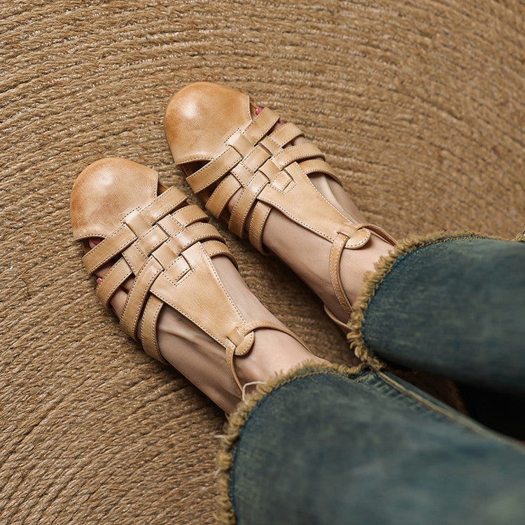 Solene Dalia Leather Flats