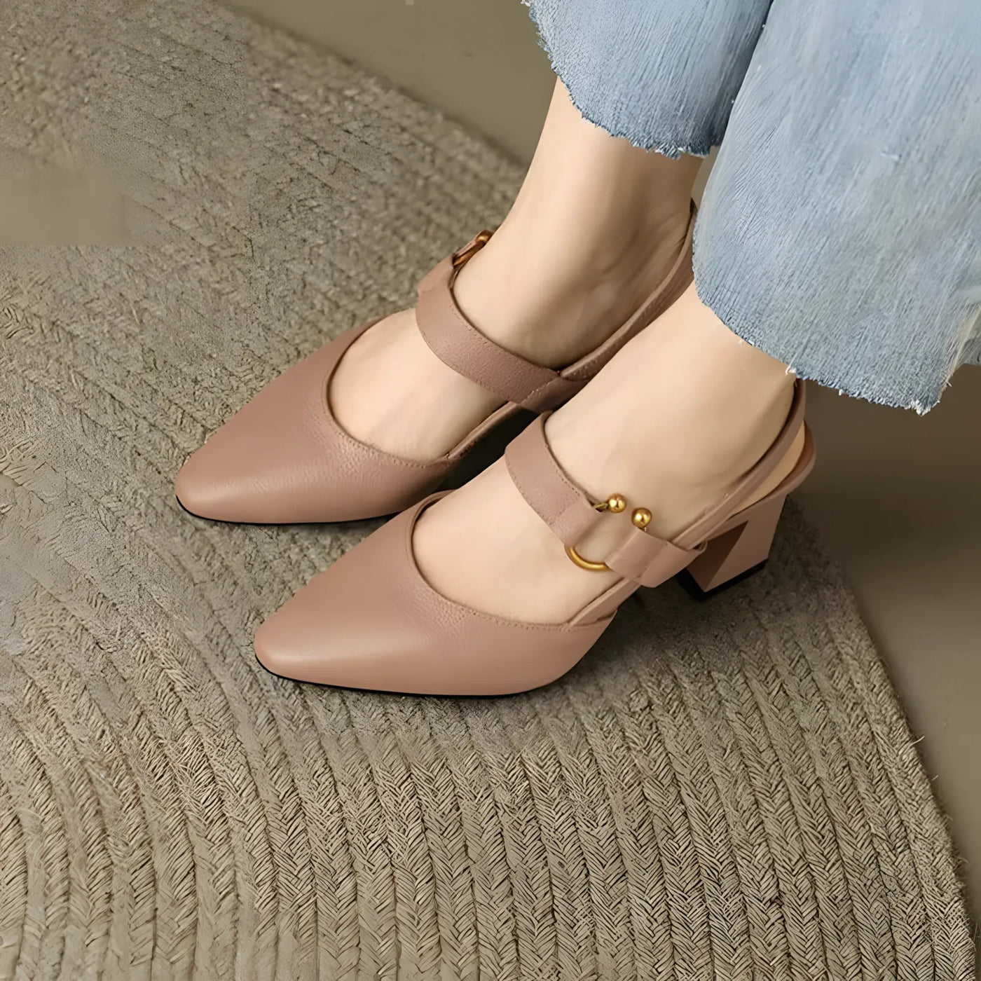 Vera Zala Slingback Heels
