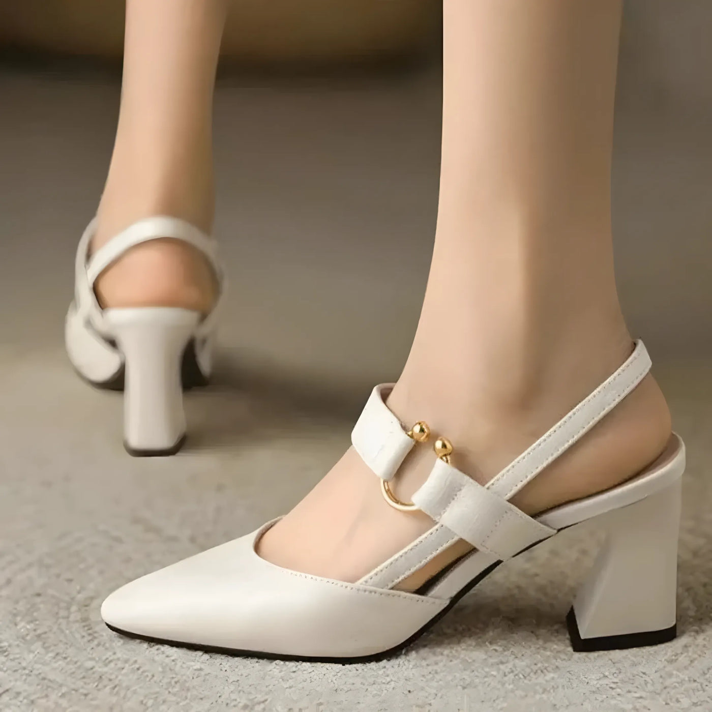 Vera Zala Slingback Heels