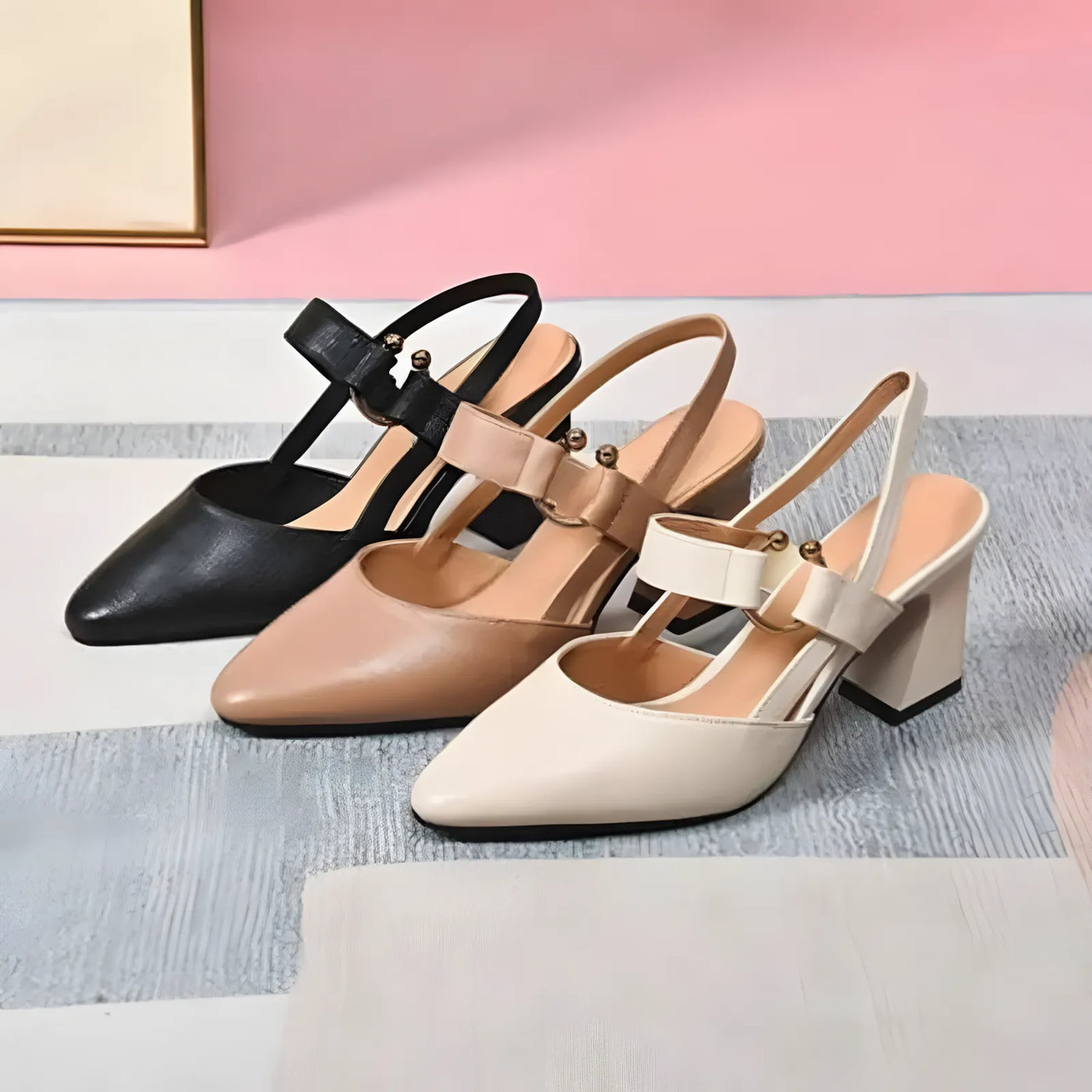 Vera Zala Slingback Heels
