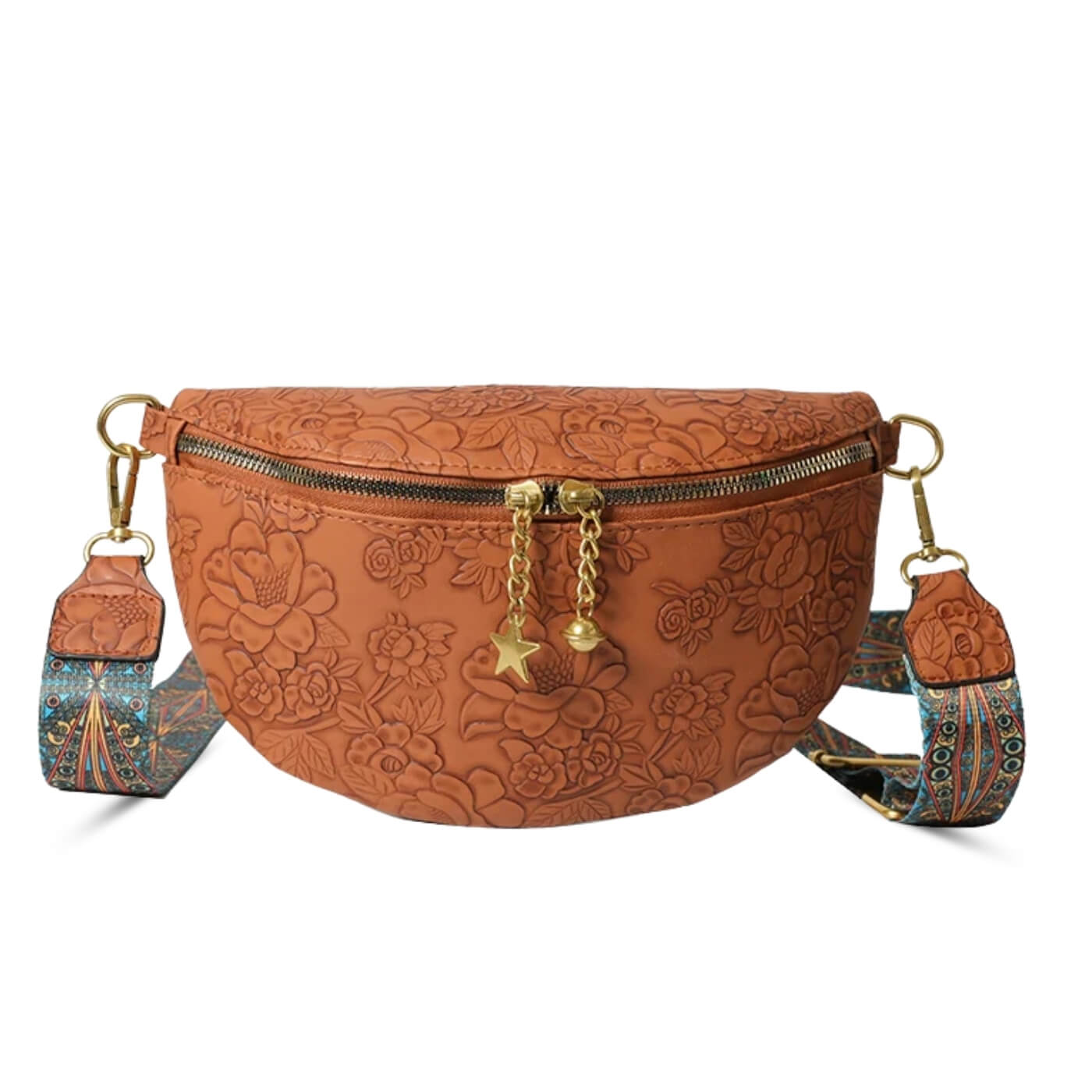 Filomena's Embossed Charm | Crossbody Bag