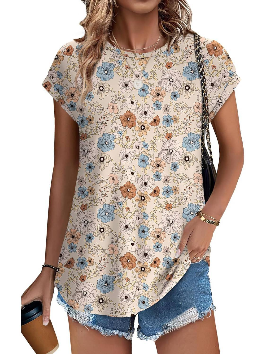 Cream Floral