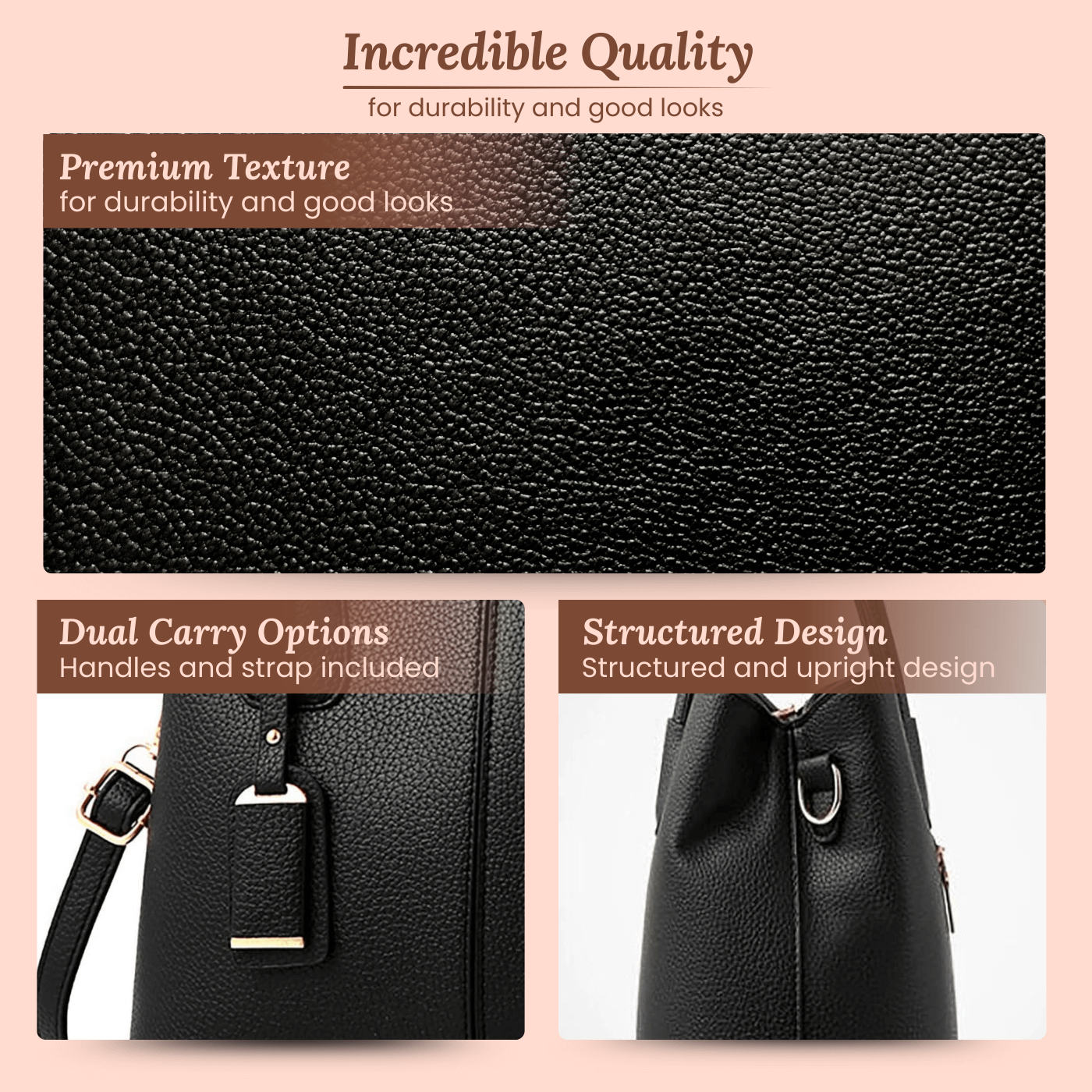 Beatrice's Structured Carry | Handbag