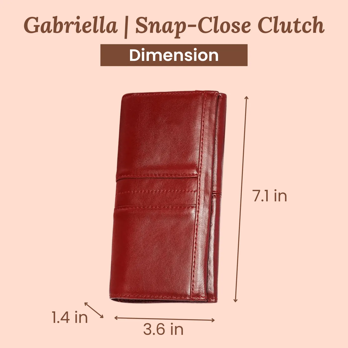 Elisa's Slim Carry | Clutch
