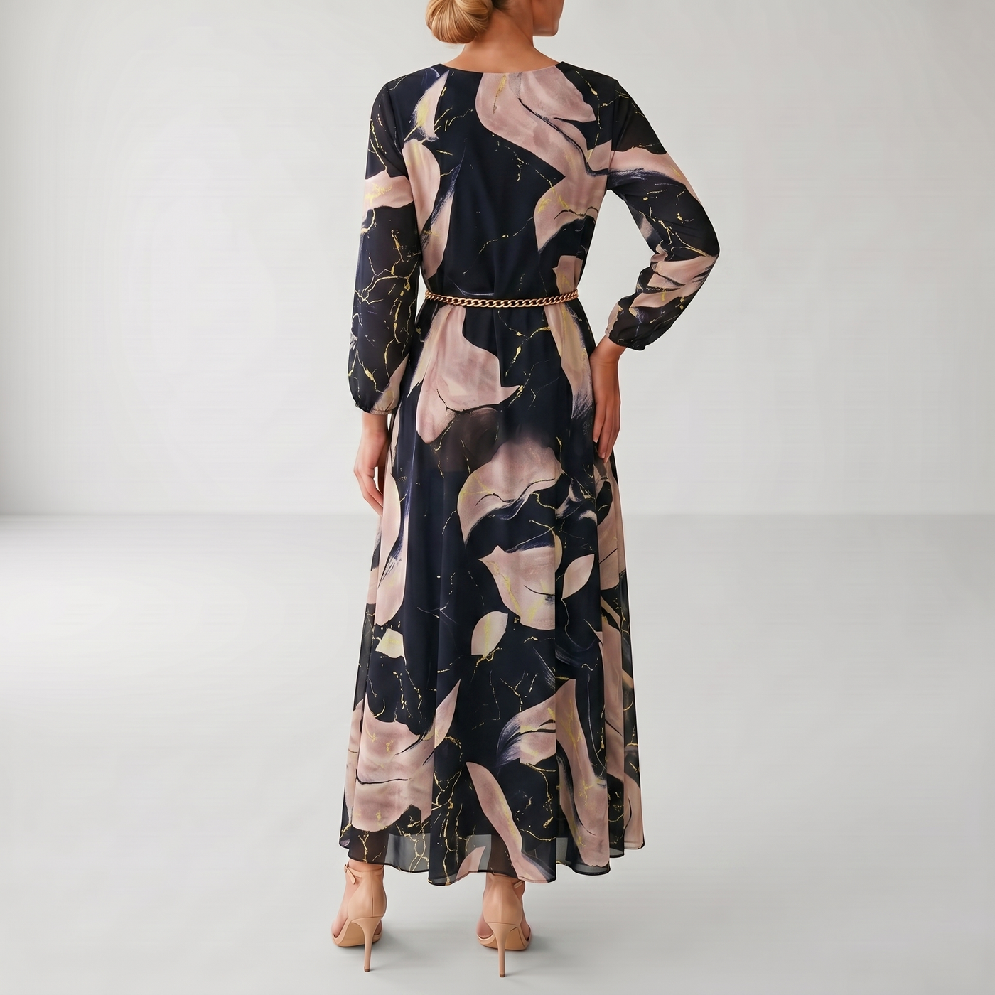 Celine A-Line Maxi Dress