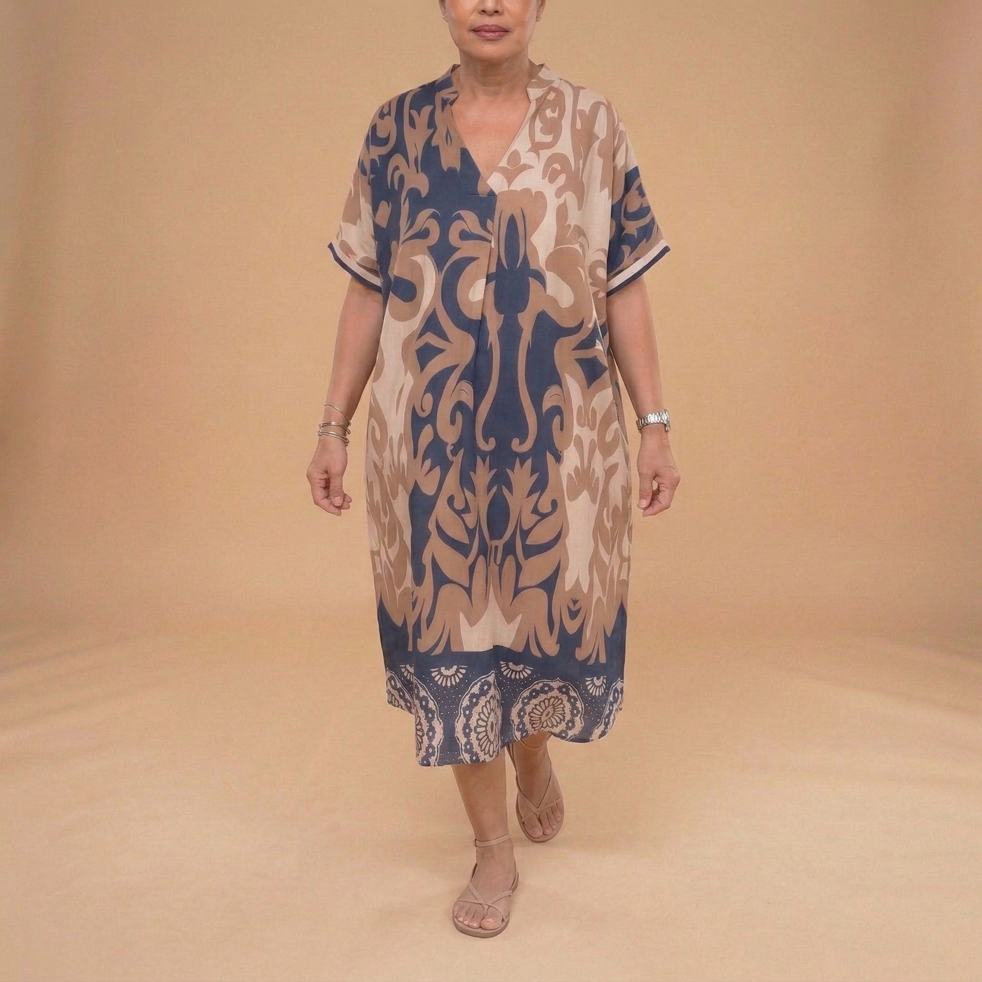 Amelia | Boho Belly Coverage Dress