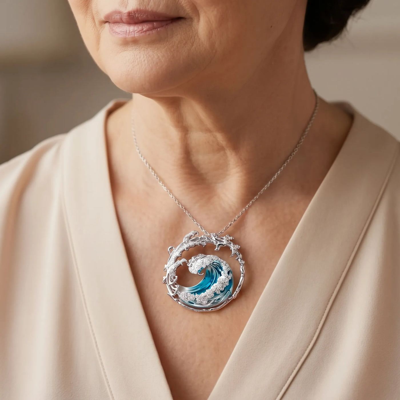 Promise of the Ocean Pendant Necklace