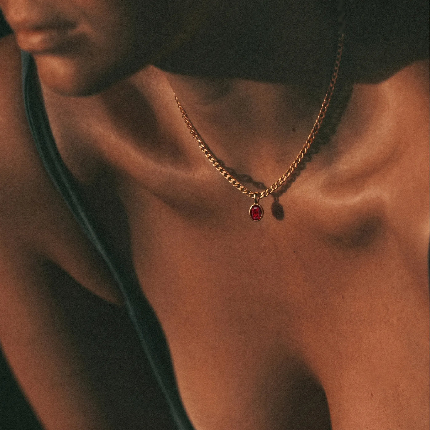 Zaria Necklace in Gold
