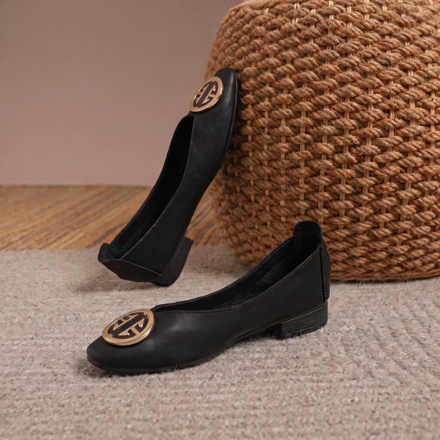 Orchard Leather Flats