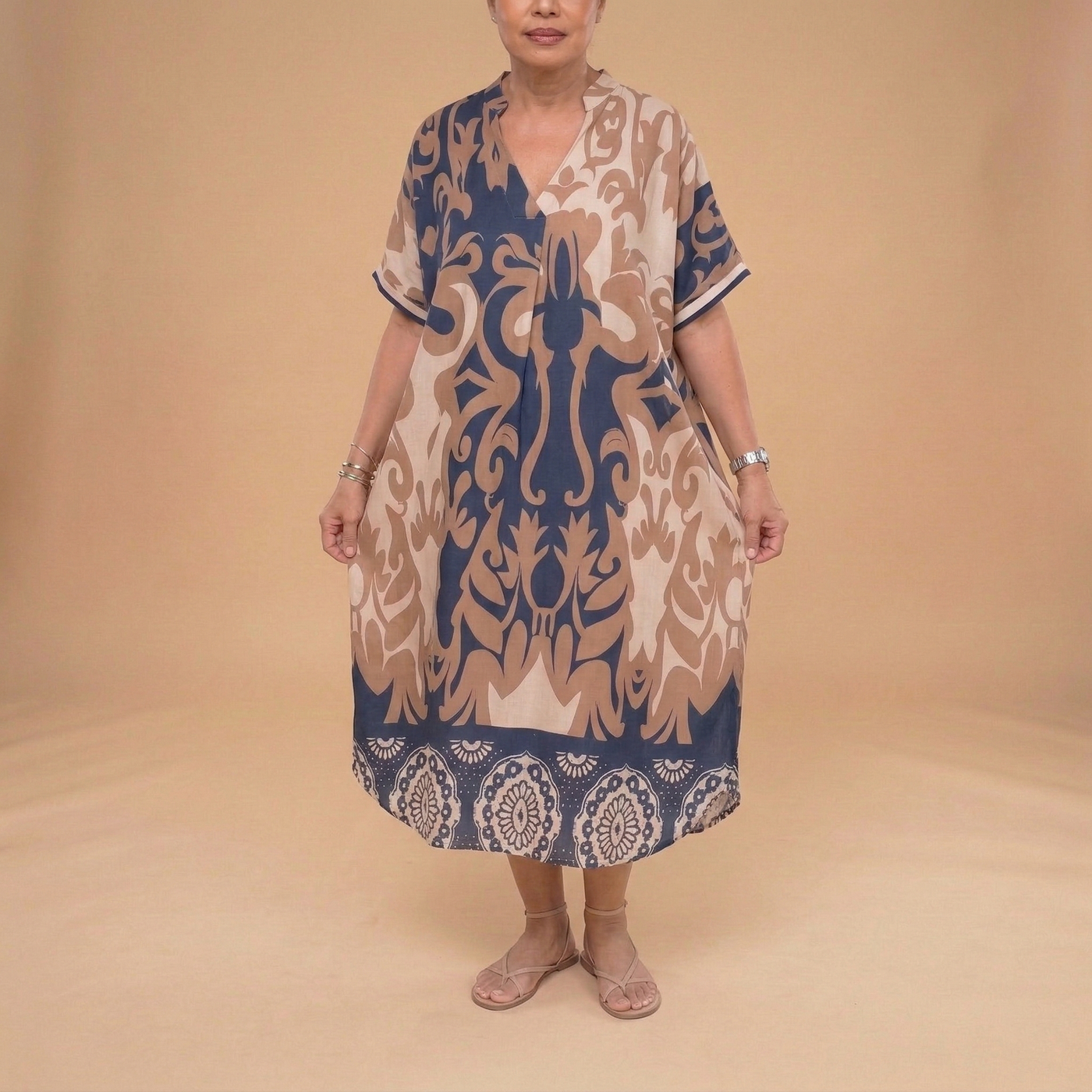 Amelia | Boho Belly Coverage Dress