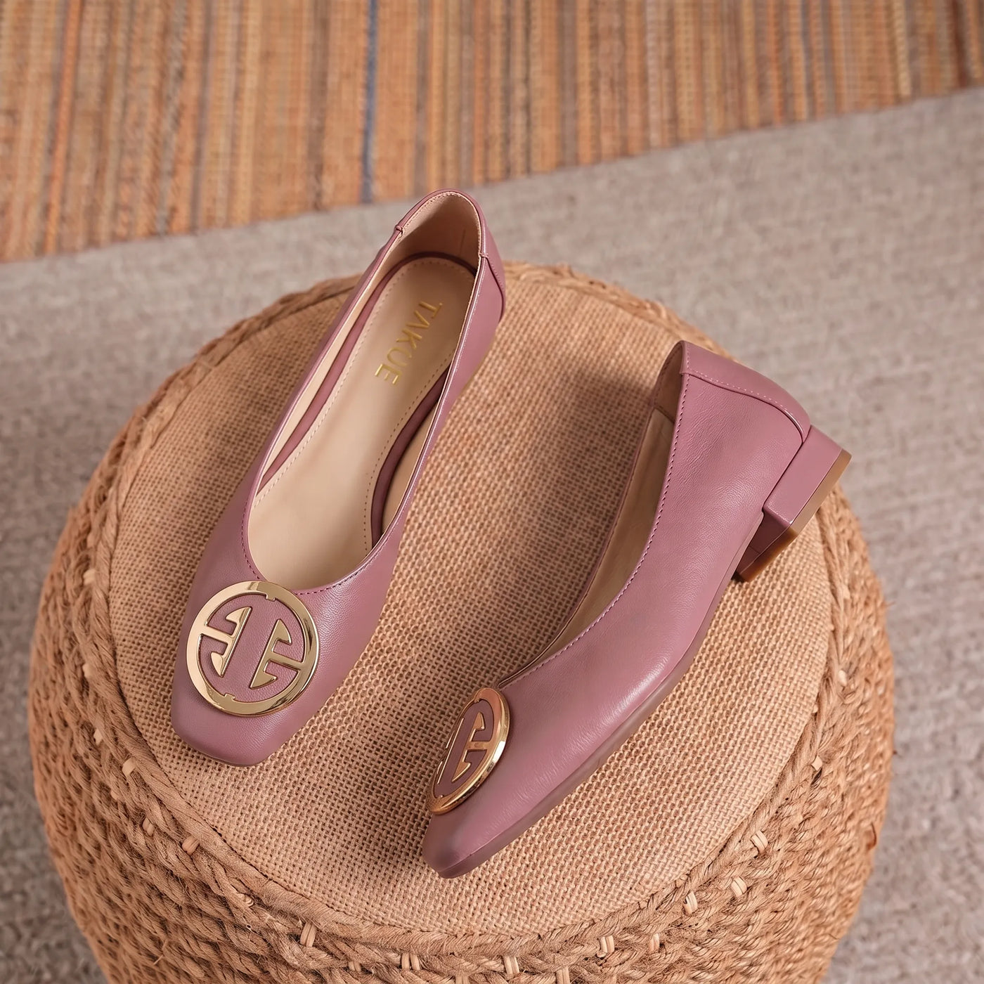 Orchard Leather Flats