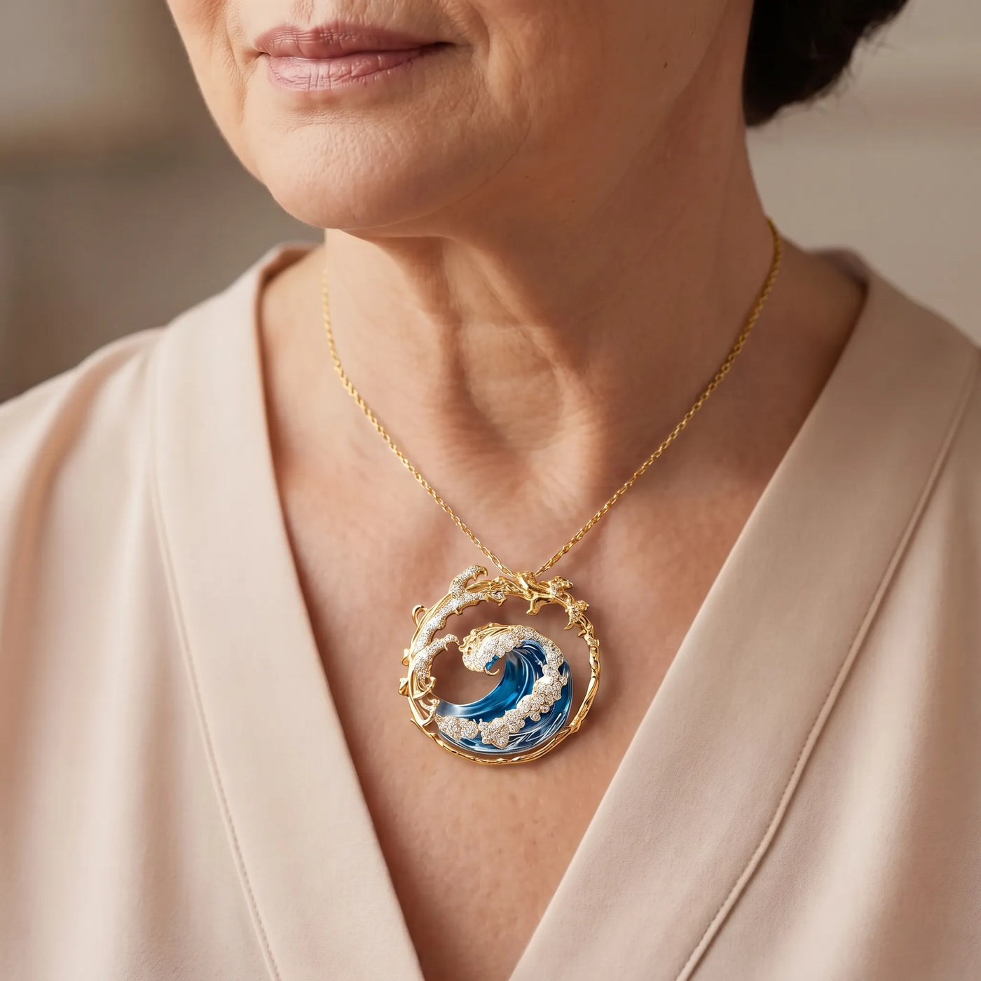 Promise of the Ocean Pendant Necklace