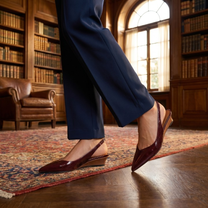 Aelita | Comfort Pointed-Toe Heels