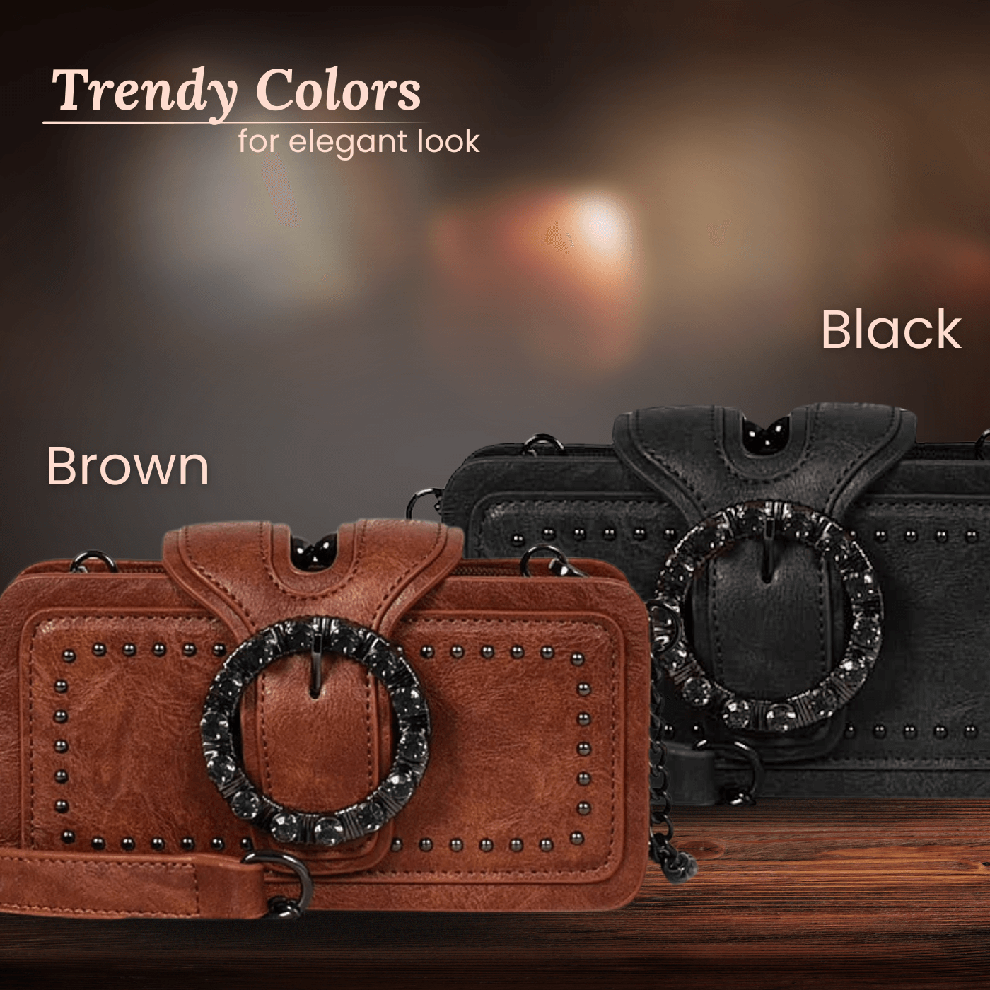 Margherita's Studded Buckle | Clutch