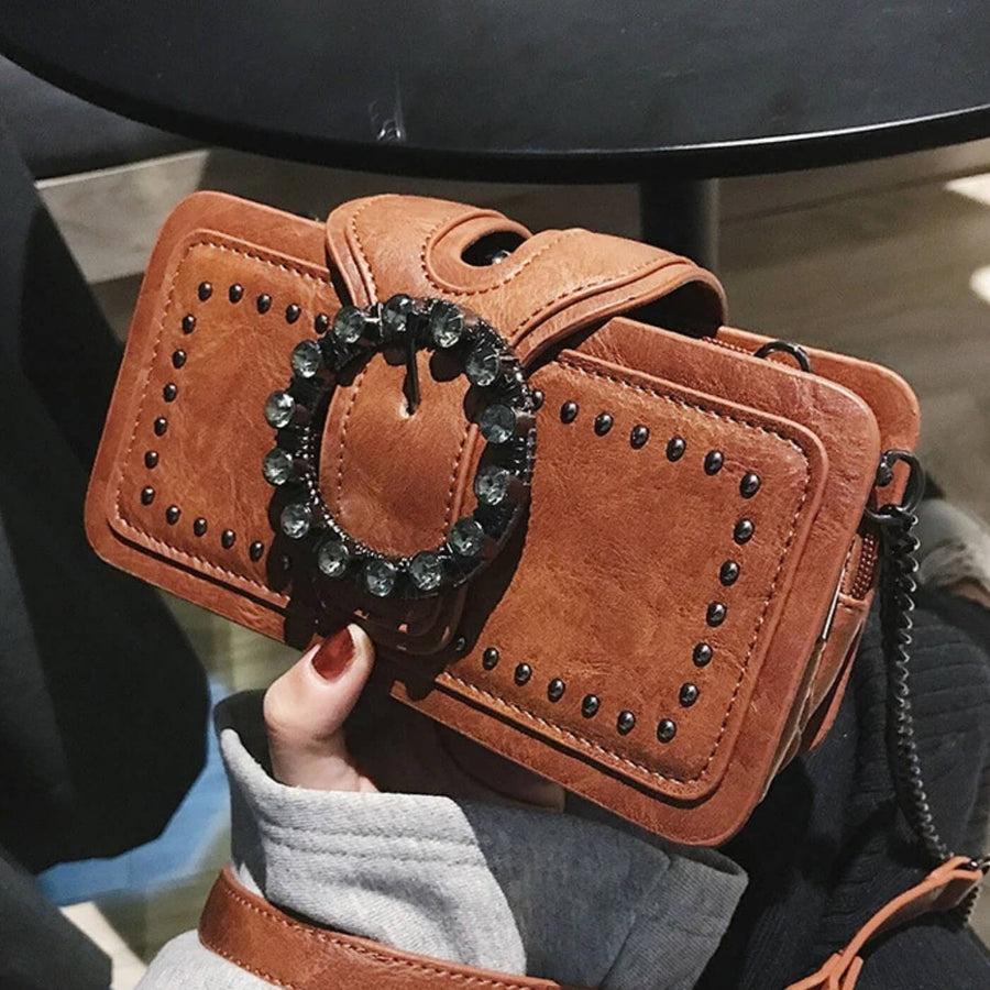 Margherita's Studded Buckle | Clutch