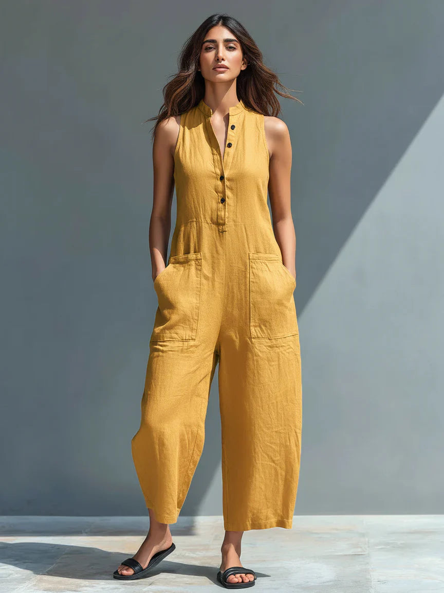 Antaradus - Leona Sleeveless Jumpsuit