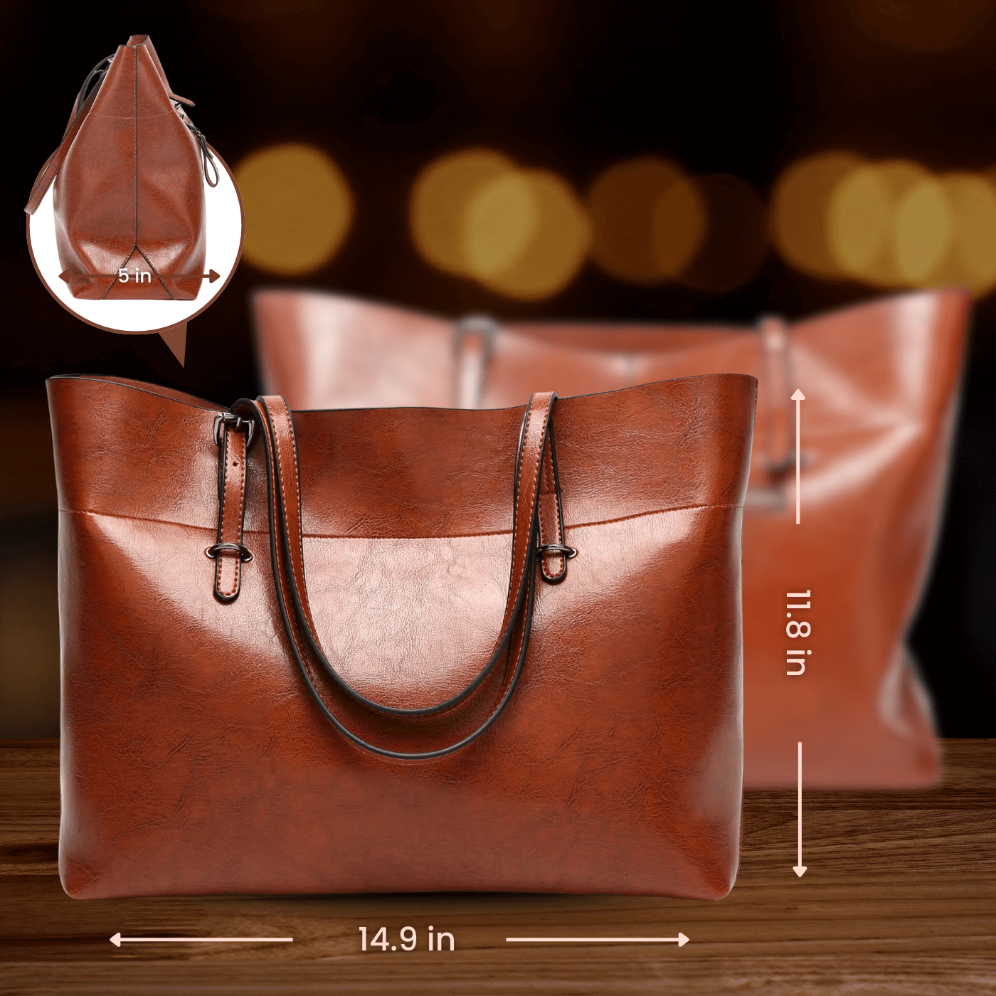 Ginevra's Classic Tote | Shoulder Bag